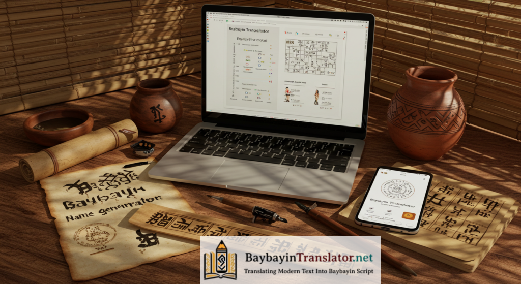 Baybayin Translator Name Generator